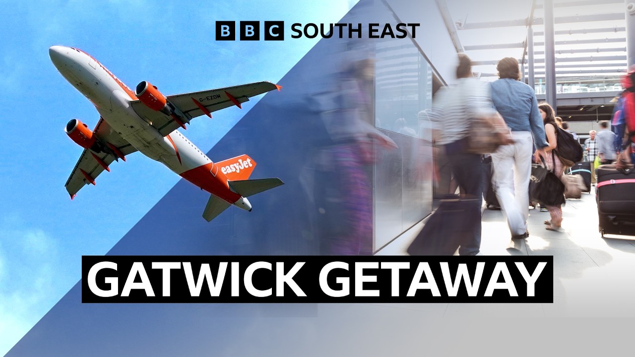 LIVE: Gatwick Airport Runway Cam