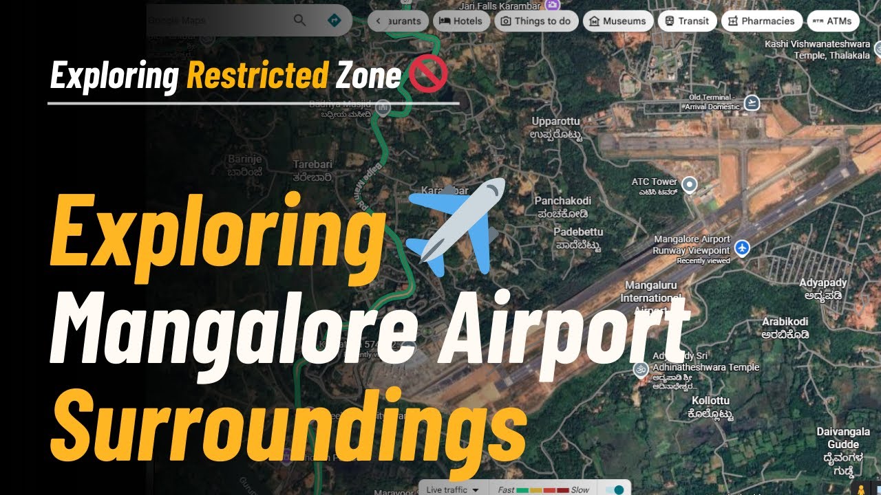 Exploring Mangalore Airport Surroundings ✈️ Exploring Restricted Zone 🚫