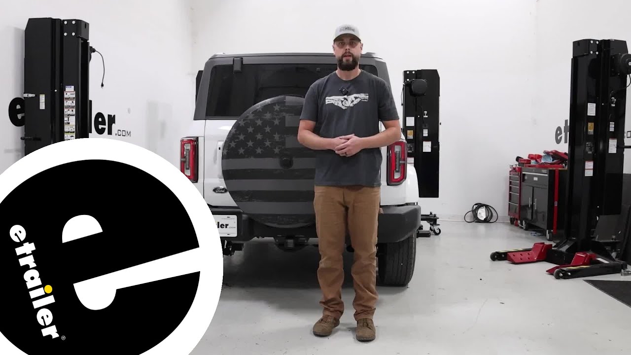 etrailer | Installing the Curt Trailer Hitch Receiver on a 2024 Ford Bronco