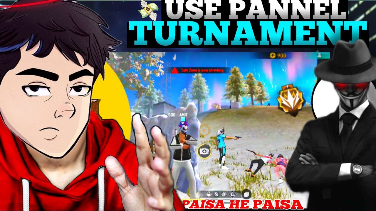 Using Mobile 📲 Panel In Tournament 🤑| अब होगी सभी Evo Gun Max 🔫 | Vanny