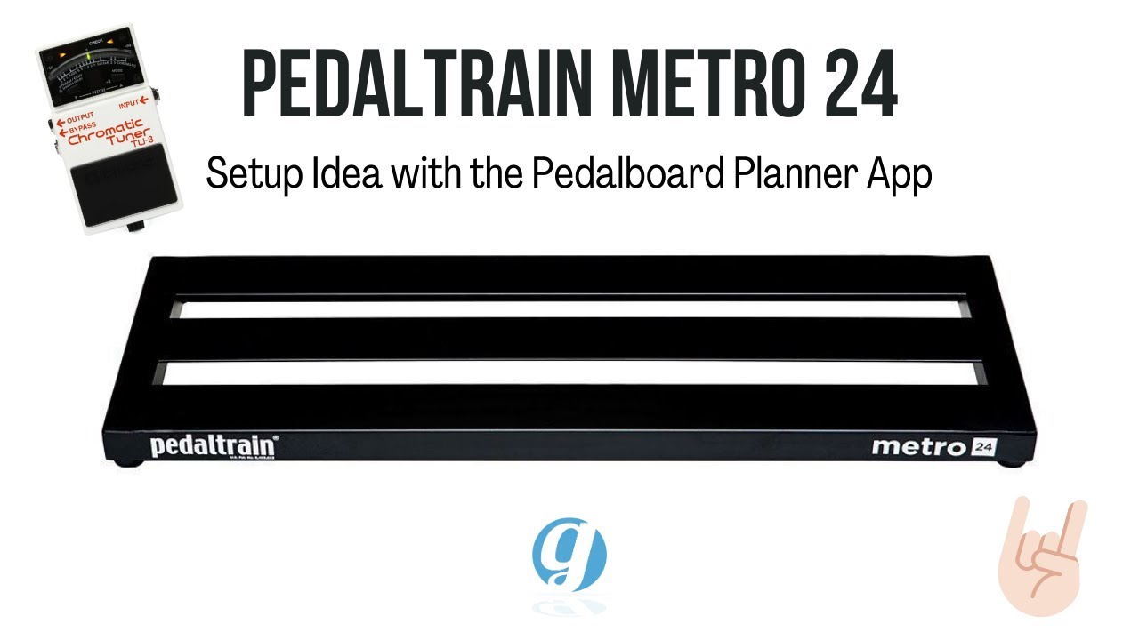 Pedaltrain Metro 24 SETUP Example with the Pedalboard Planner App #pedalboard #guitarpedals