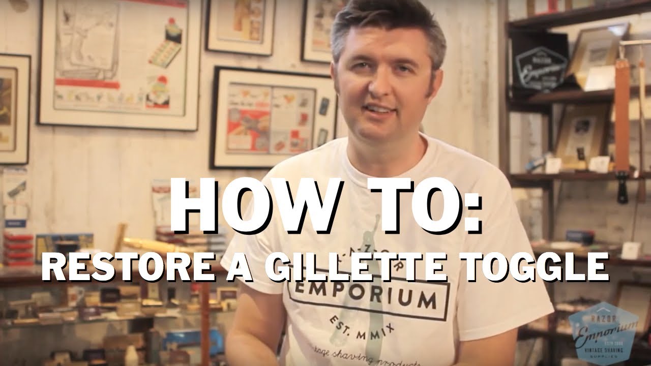DIY Gillette Toggle Adjustable Safety Razor Disassembly Tutorial