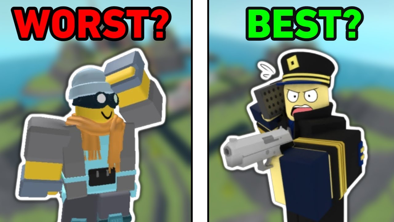 RANKING ALL SUPPORT TOWERS (WORST TO BEST) -Tower Defense Simulator