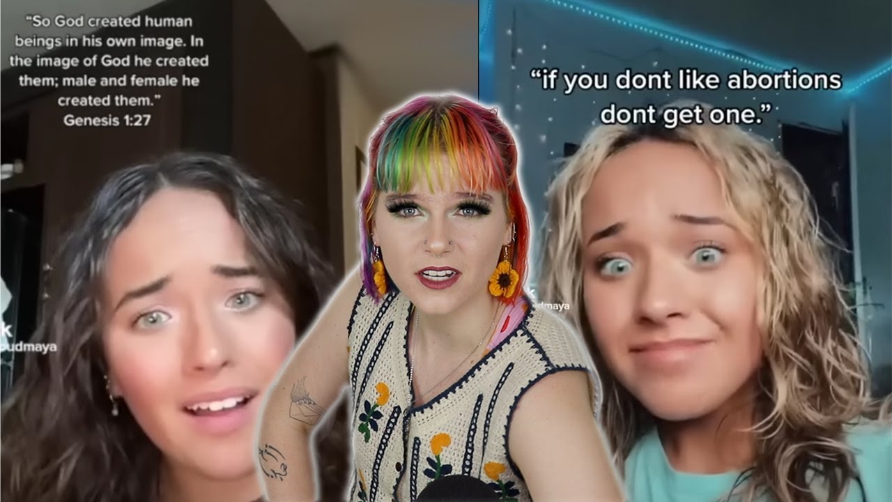 pro life tiktok gives me a migraine