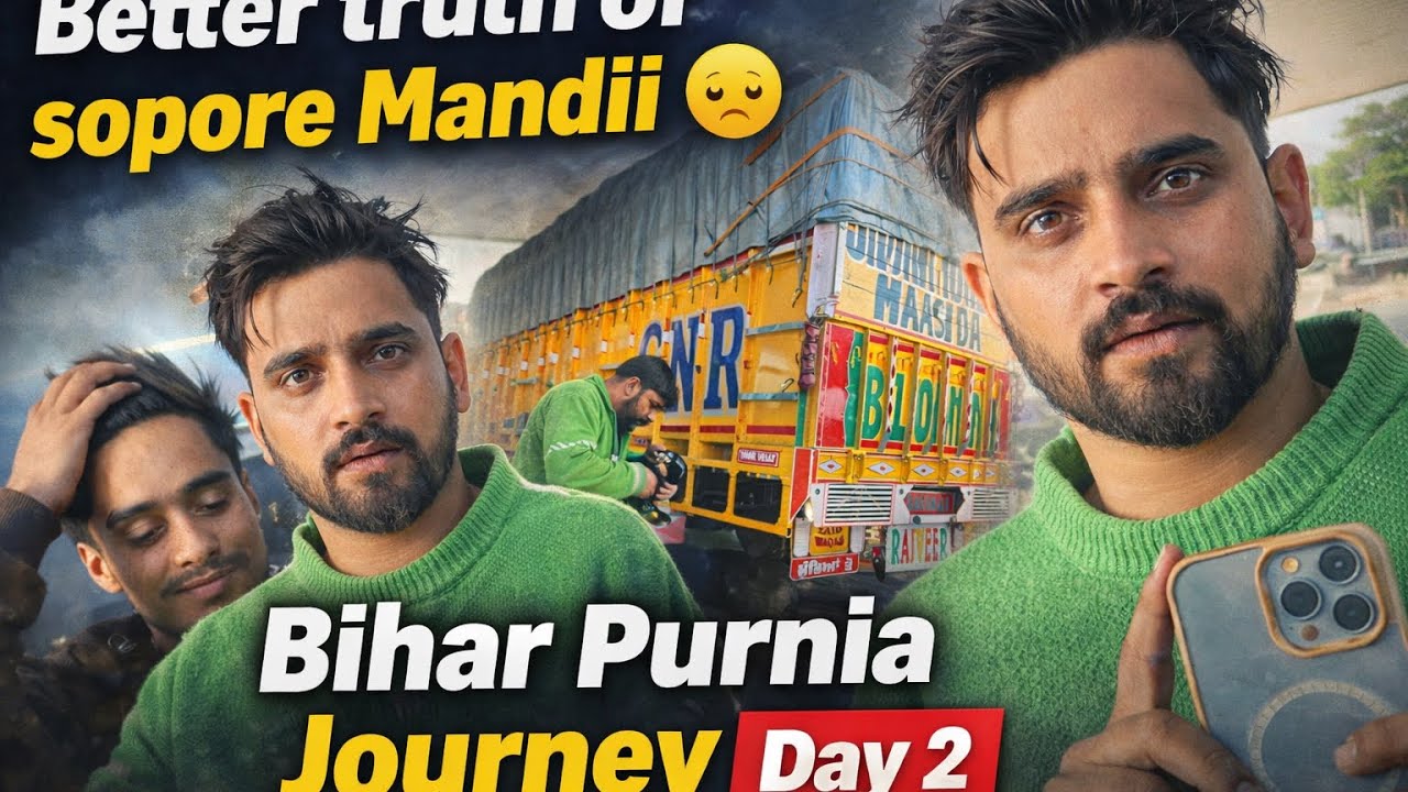 Akhir Kya hua tha Sopore Mandi Mai Mere sath 😰| purnia Bihar Day 2 🍎