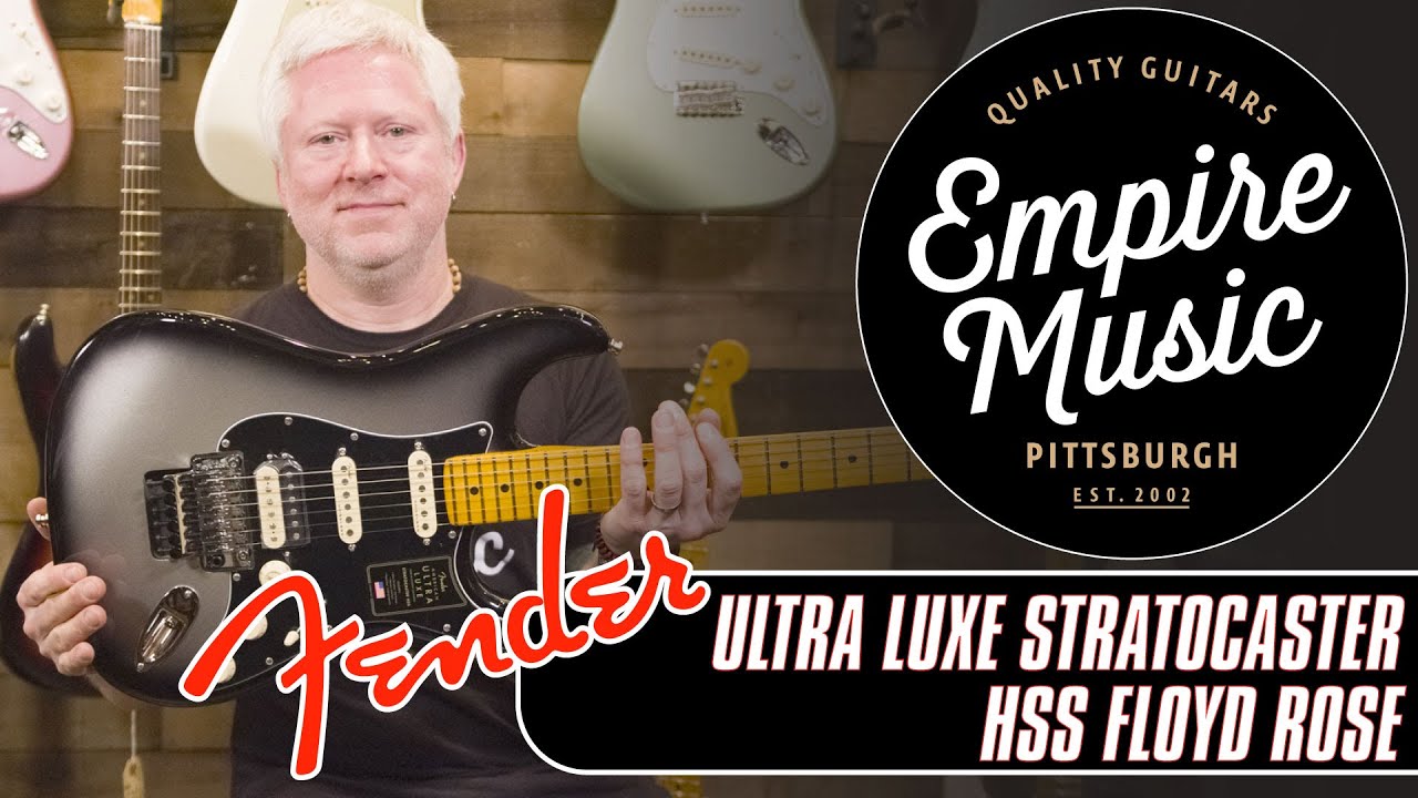 Fender American Ultra Luxe Stratocaster Floyd Rose HSS - EMPIRE MUSIC
