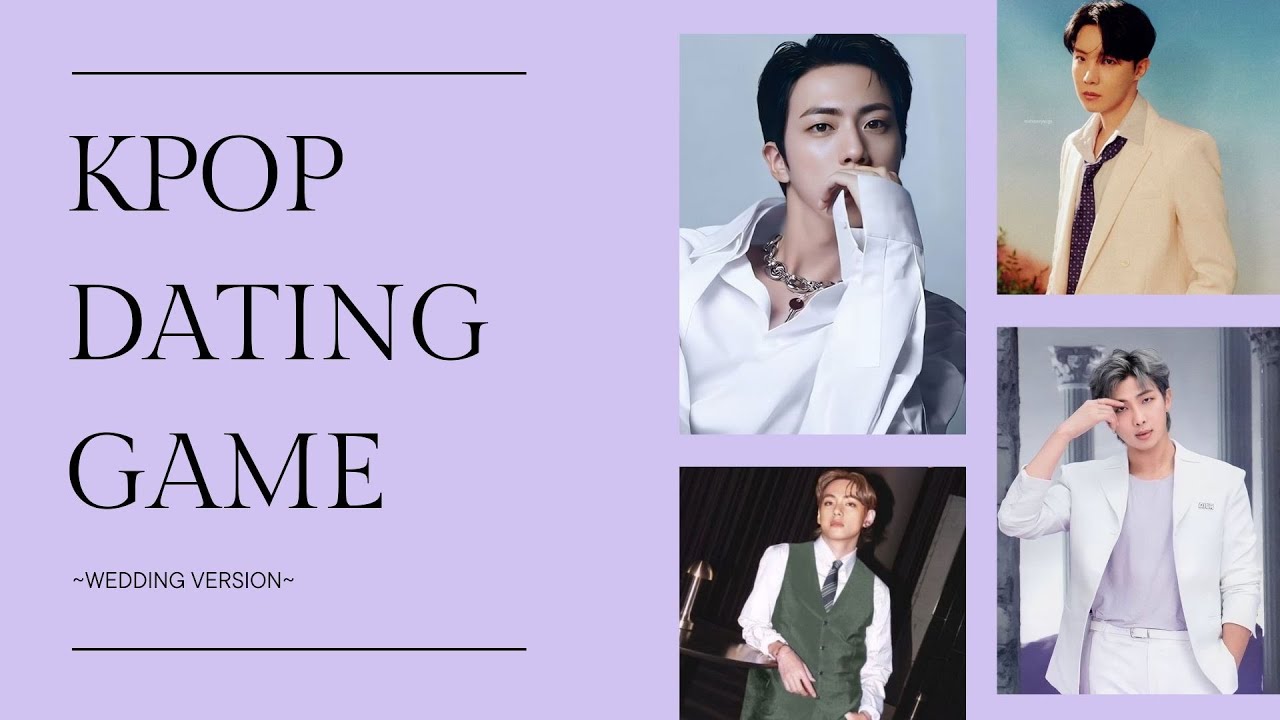 BTS DATING GAME || Wedding Version