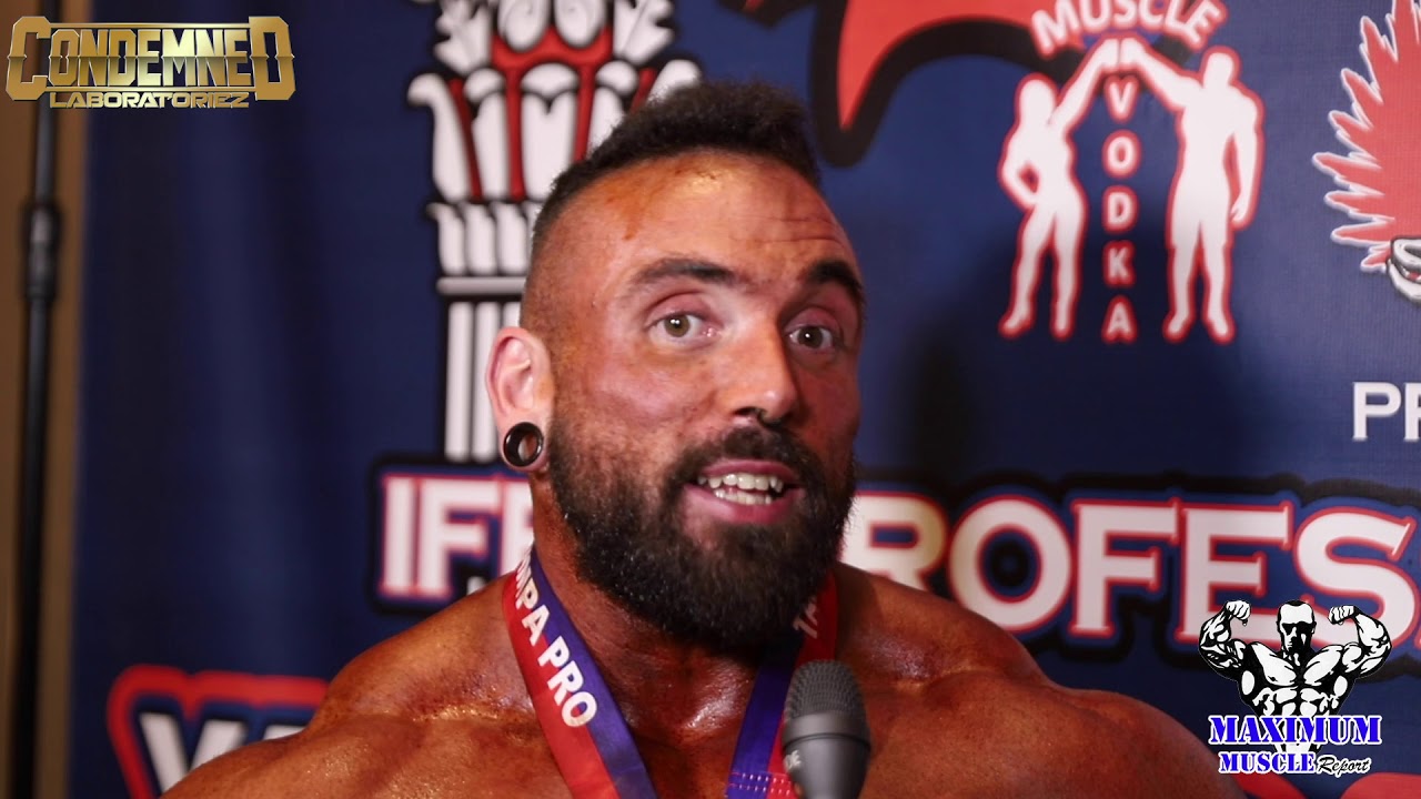 Luke Sandoe Interview Open Bodybuilding 2nd Place | 2019 IFBB Pro. League Tampa Pro