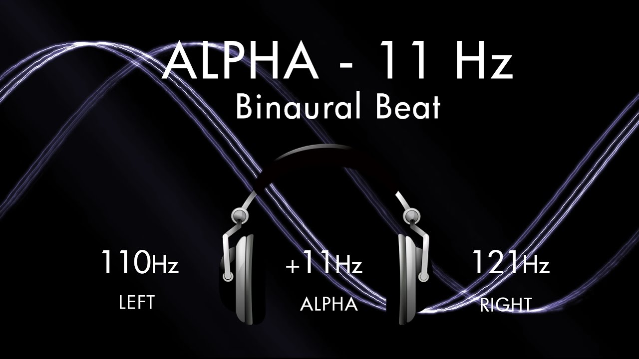 Day Dream on The Alpha Wave - 1hr Pure Binaural Beat Session at ~(11Hz)~ Intervals