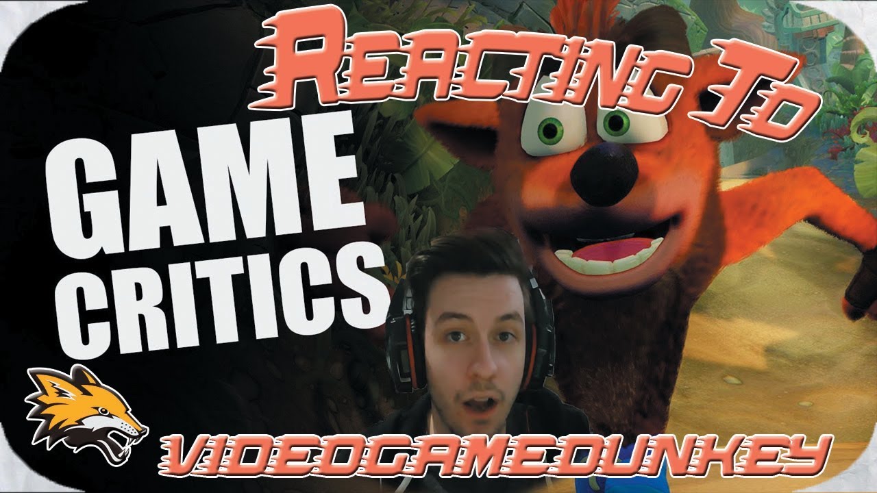 Reacting to videogamedunkey Game Critics