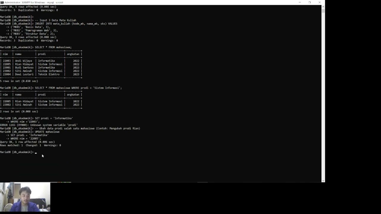 DML(Data Manipulation Language) Basis Data-Gebiriel Christian Susanto_NIM 2441023