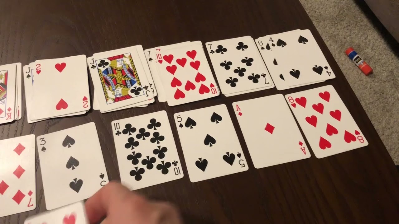 How to play Follow Me Solitaire (Accordion)