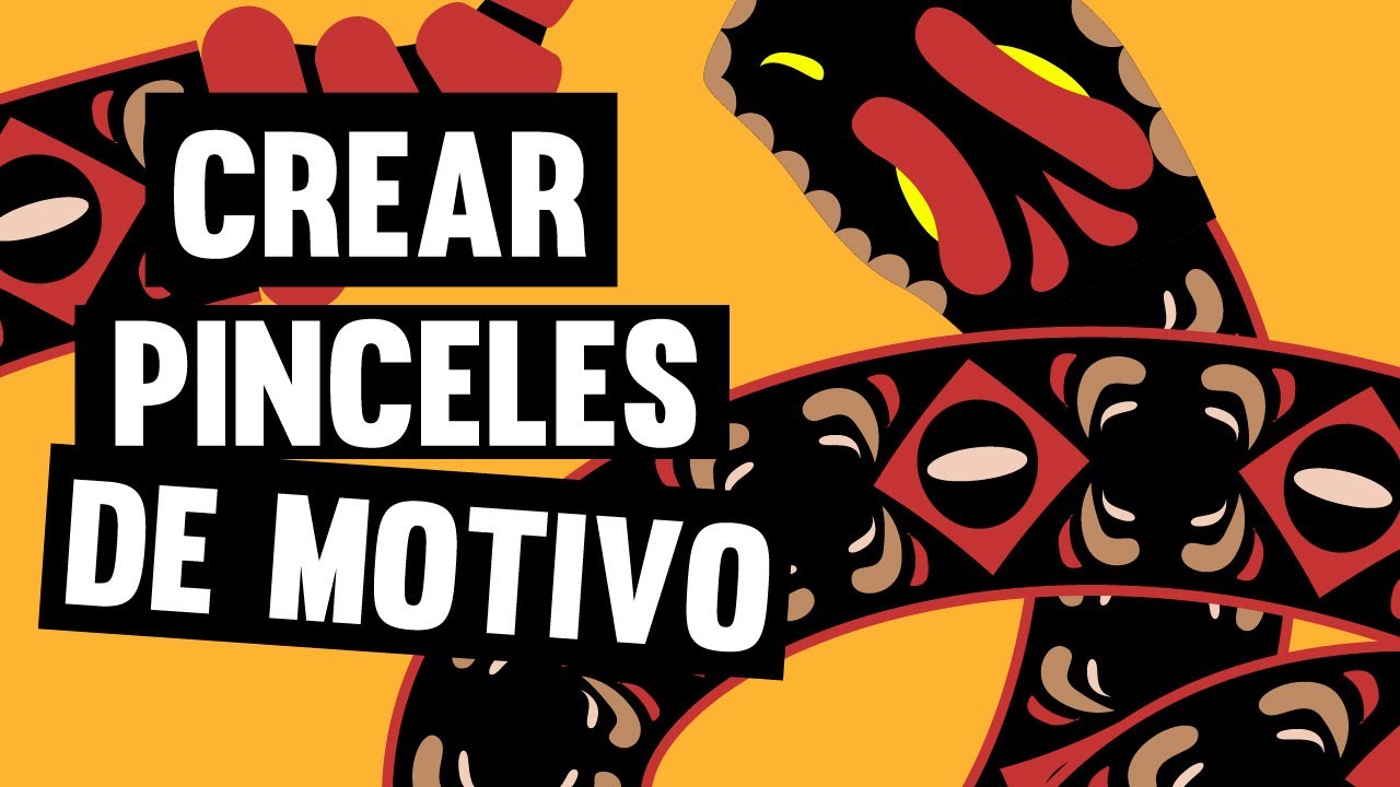 Cómo crear pinceles de motivo en illustrator