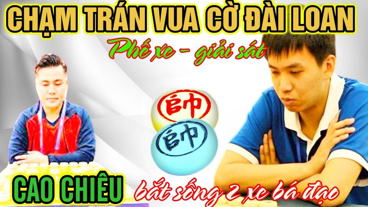 Cờ tướng độc lạ: Lại lÝ Huynh chạm trán vua cờ cao hùng đài loan, xuất chiêu bắt hết 2 xe bá đạo
