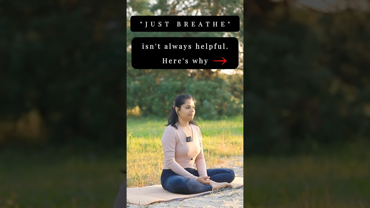 Deep Breathing is not SAFE in Panic/Anxiety. 