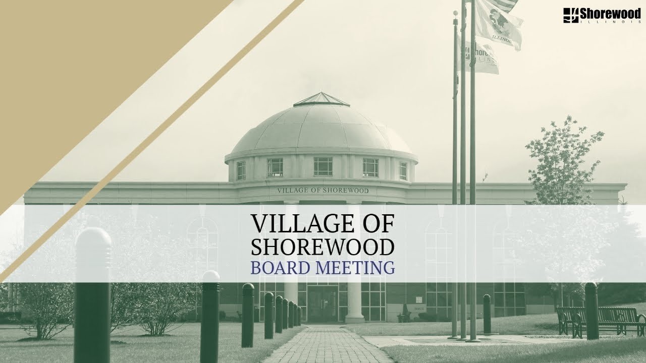 Village of Shorewood Board Meeting March 10th, 2026