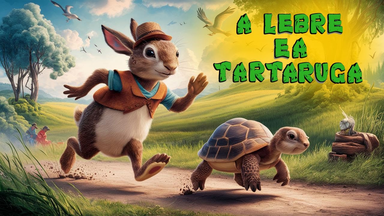 A LEBRE E A TARTARUGA   Música para crianças