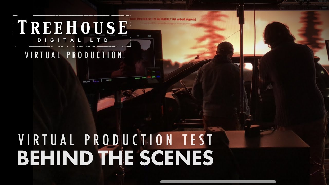 Behind the Scenes: Treehouse Digital - LED Screen / Virtual Production Test Shoot