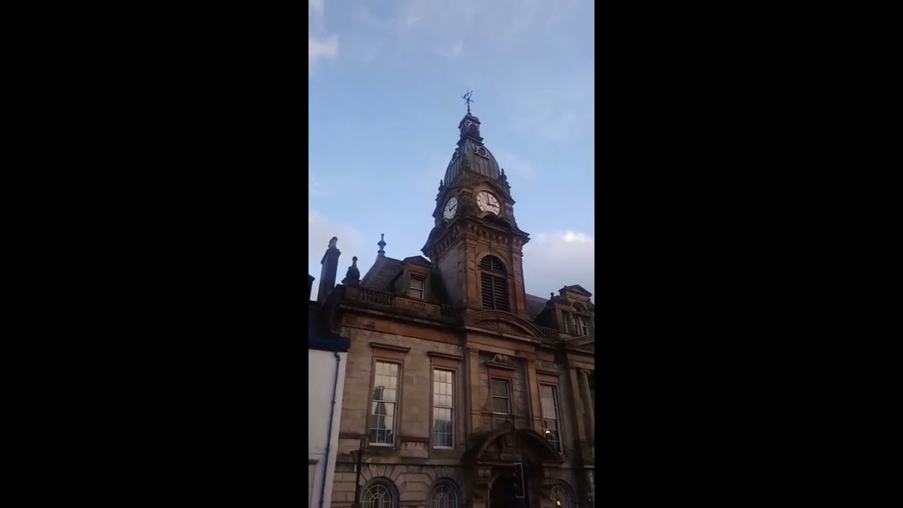 Kendal Town Hall Clock Chimes 3PM Garry Owen