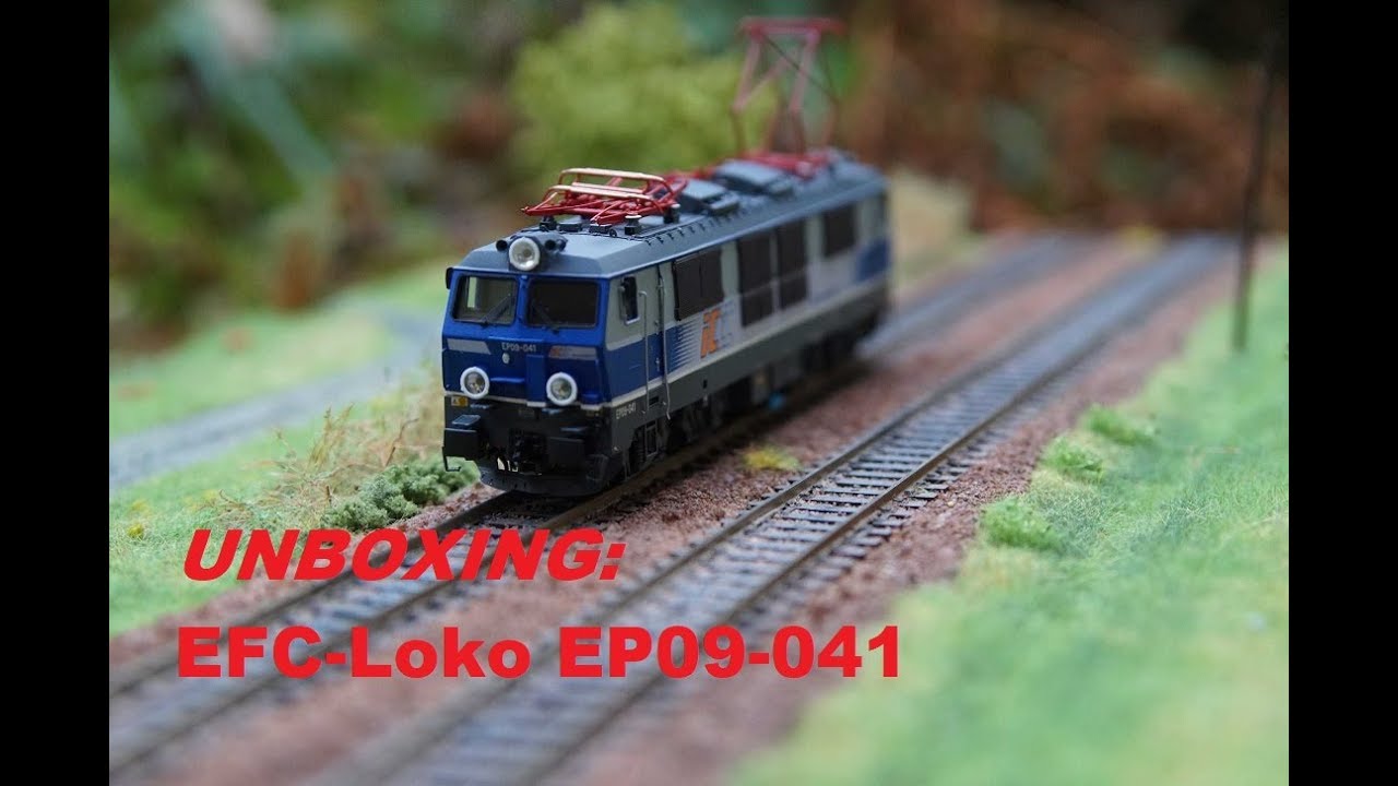 UNBOXING: EP09-041 firmy EFC Loko
