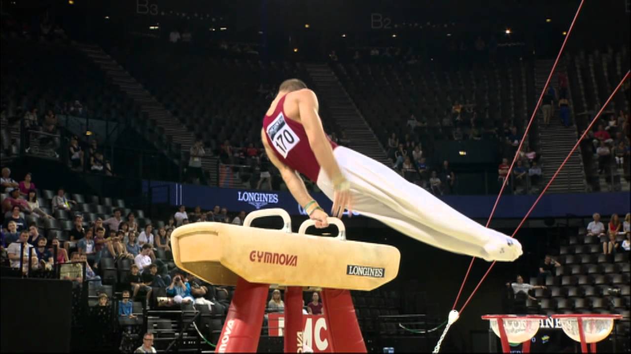 Krisztian BERKI (HUN), 2012 European Champion on pommel horse