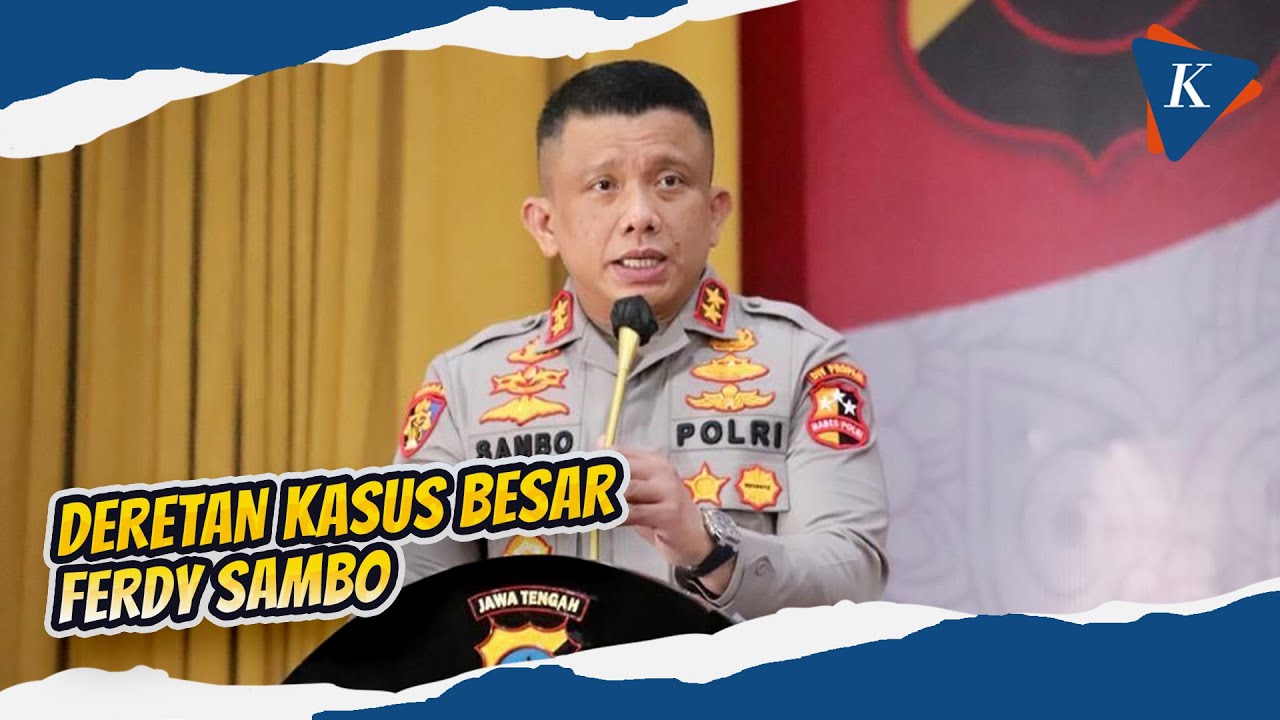 Kasus Km 50 hingga Kopi Sianida, Sejumlah Kasus Besar yang Ditangani Ferdy Sambo