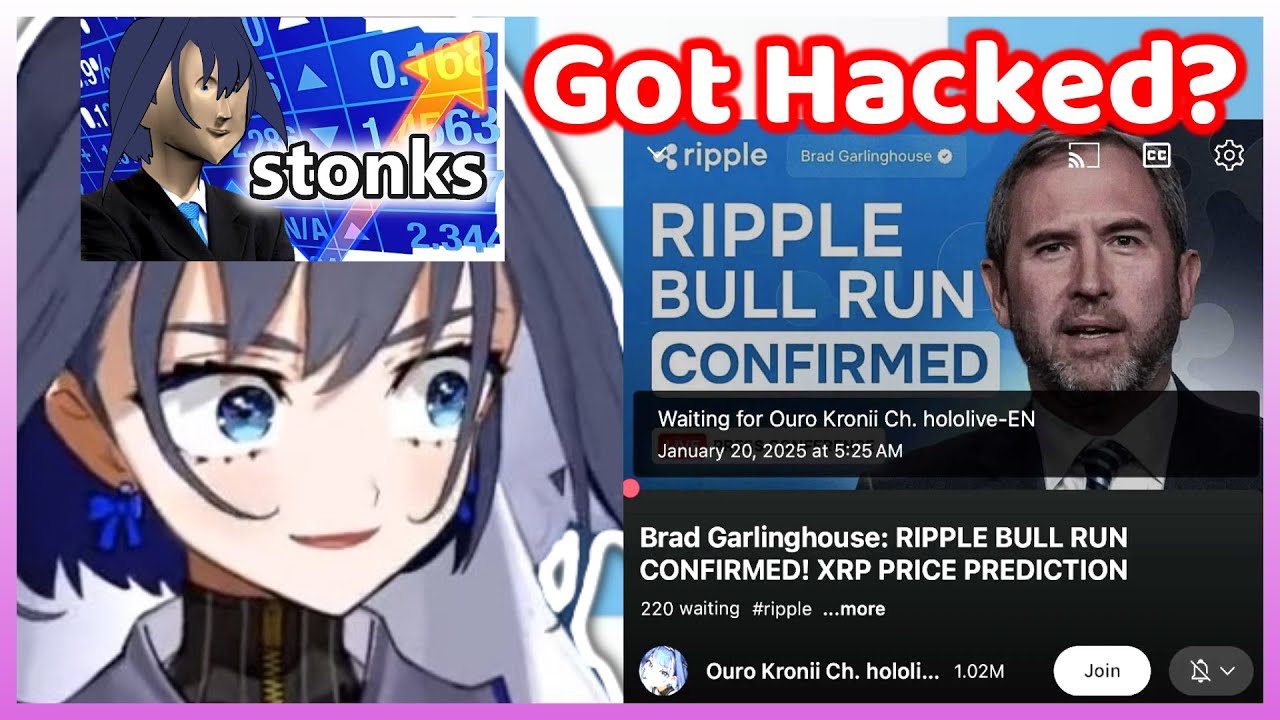 Kronii Channel Got HACKED by a Crypto Bot... (Hololive)