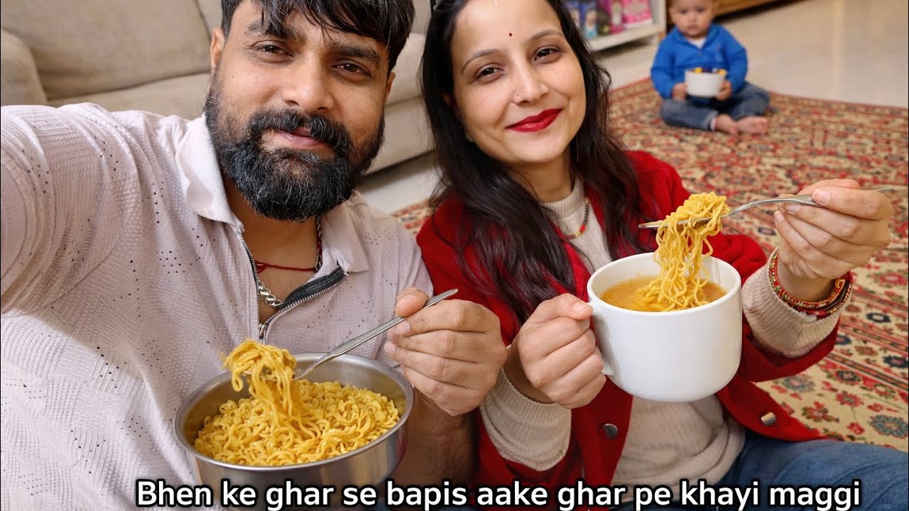 Bhen ke ghar se bapis aa gye 😍😍