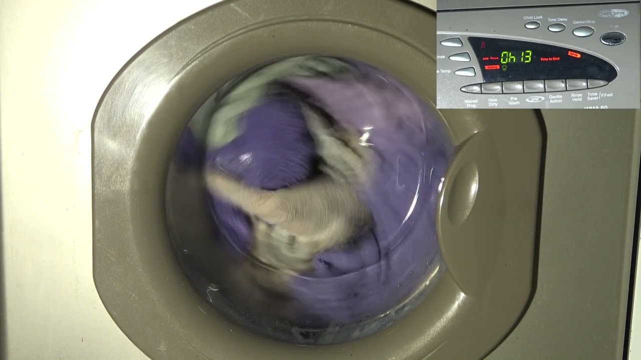 Hotpoint Ultima Microprofile WMA60 - Cotton Final spin 1400rpm and results