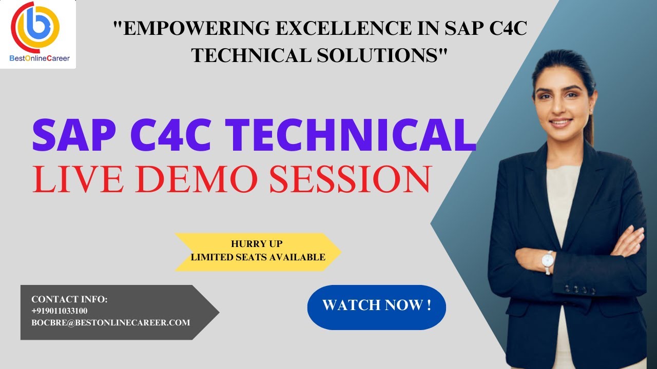 Free Demo For SAP C4C Technical | SAP C4C Technical Online Course | SAP C4C Technical Overview