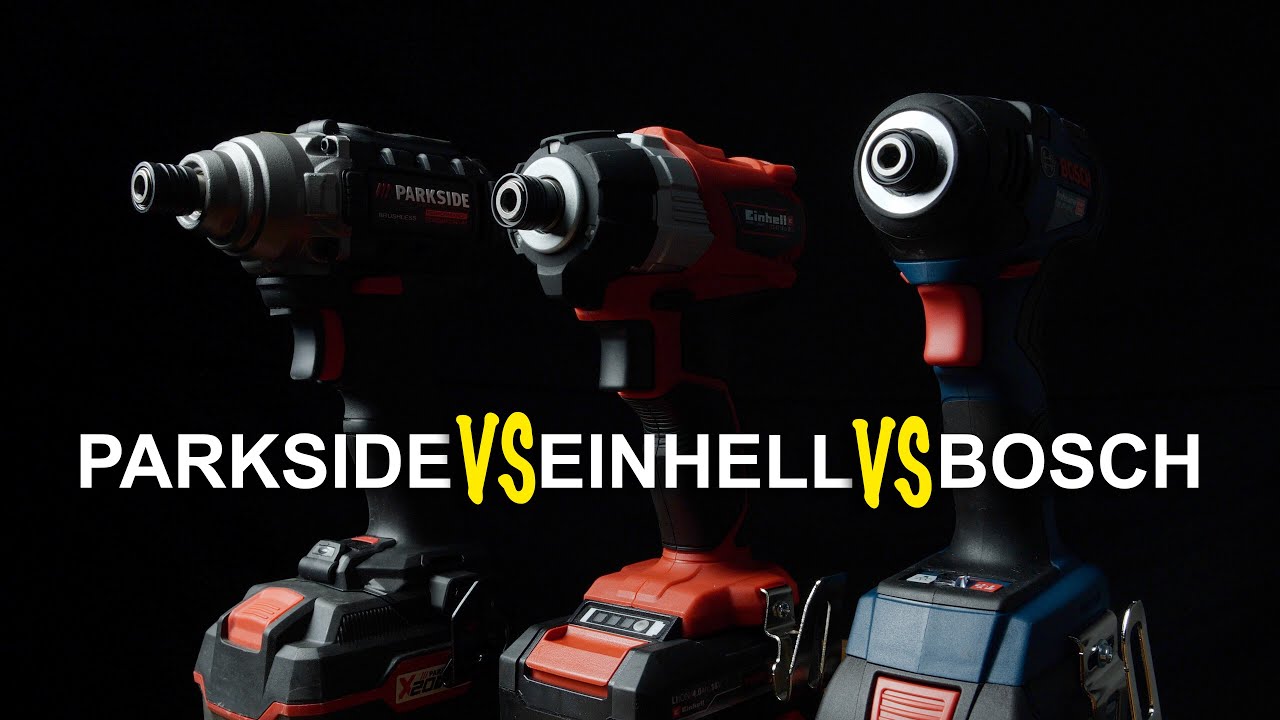 QUAL A MELHOR? PARKSIDE VS EINHELL VS BOSCH