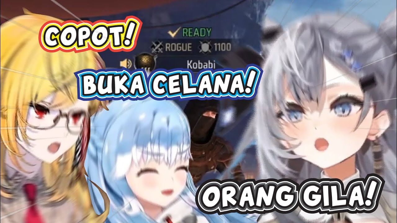 Kobo & Kaela Minta Zeta Copot Celana