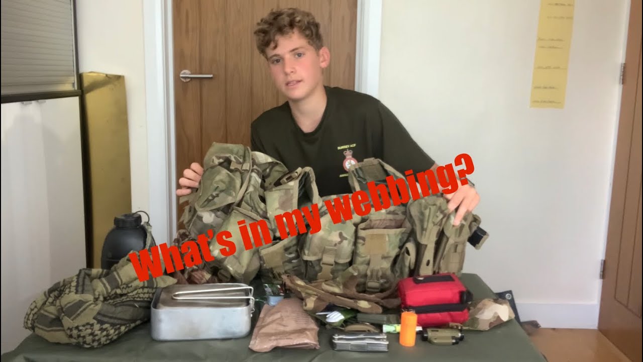 What I carry in my webbing