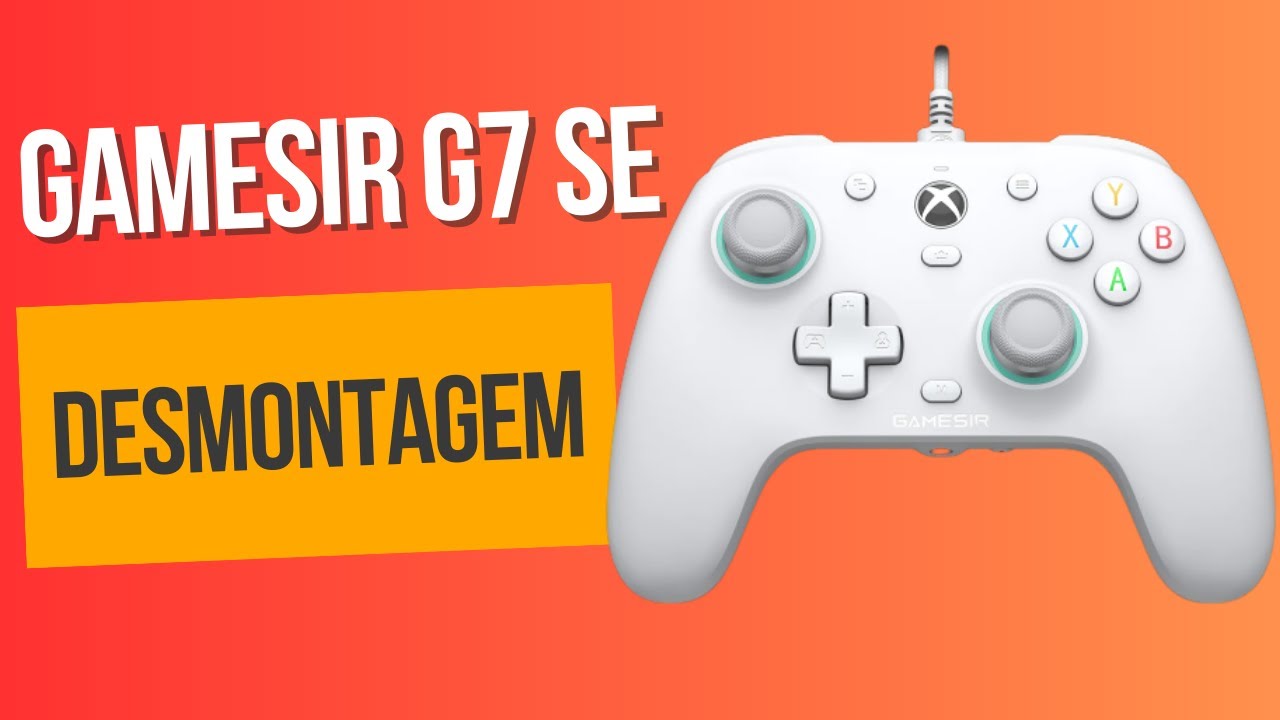 Gamesir G7 SE ! COMO É POR DENTRO ? (Teardown /Disassembly)