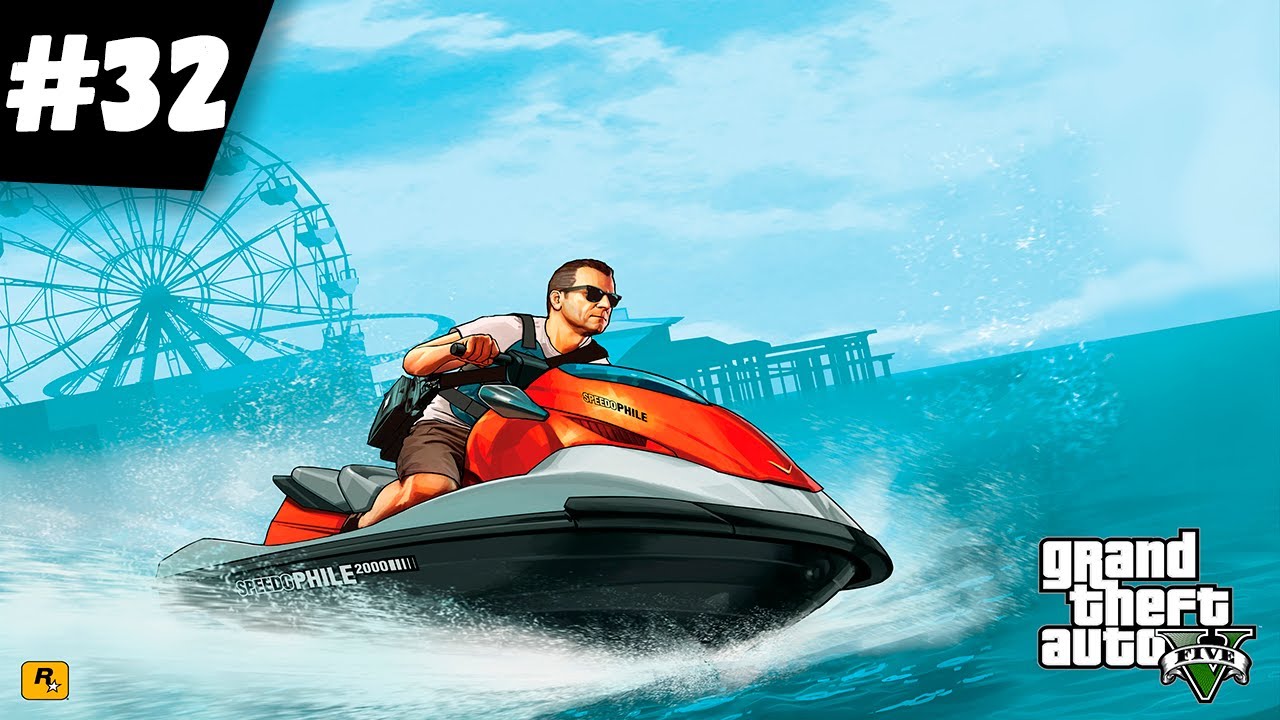 Прохождение Grand Theft Auto V (GTA 5) — Часть 32: Мини-подлодка
