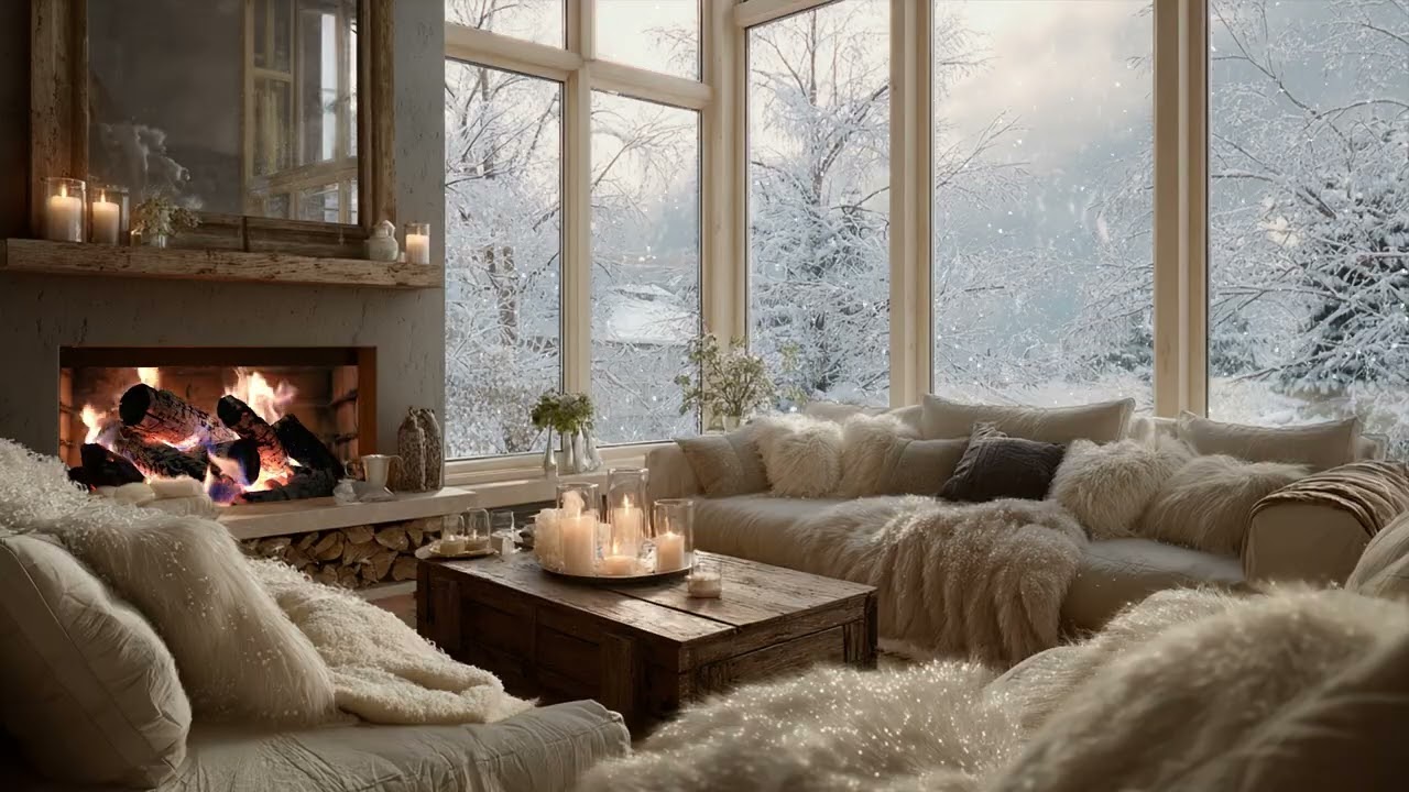Winter Calm Moving Slowly Through Thoughts 🎧 Letting the Morning Unfold with Ease