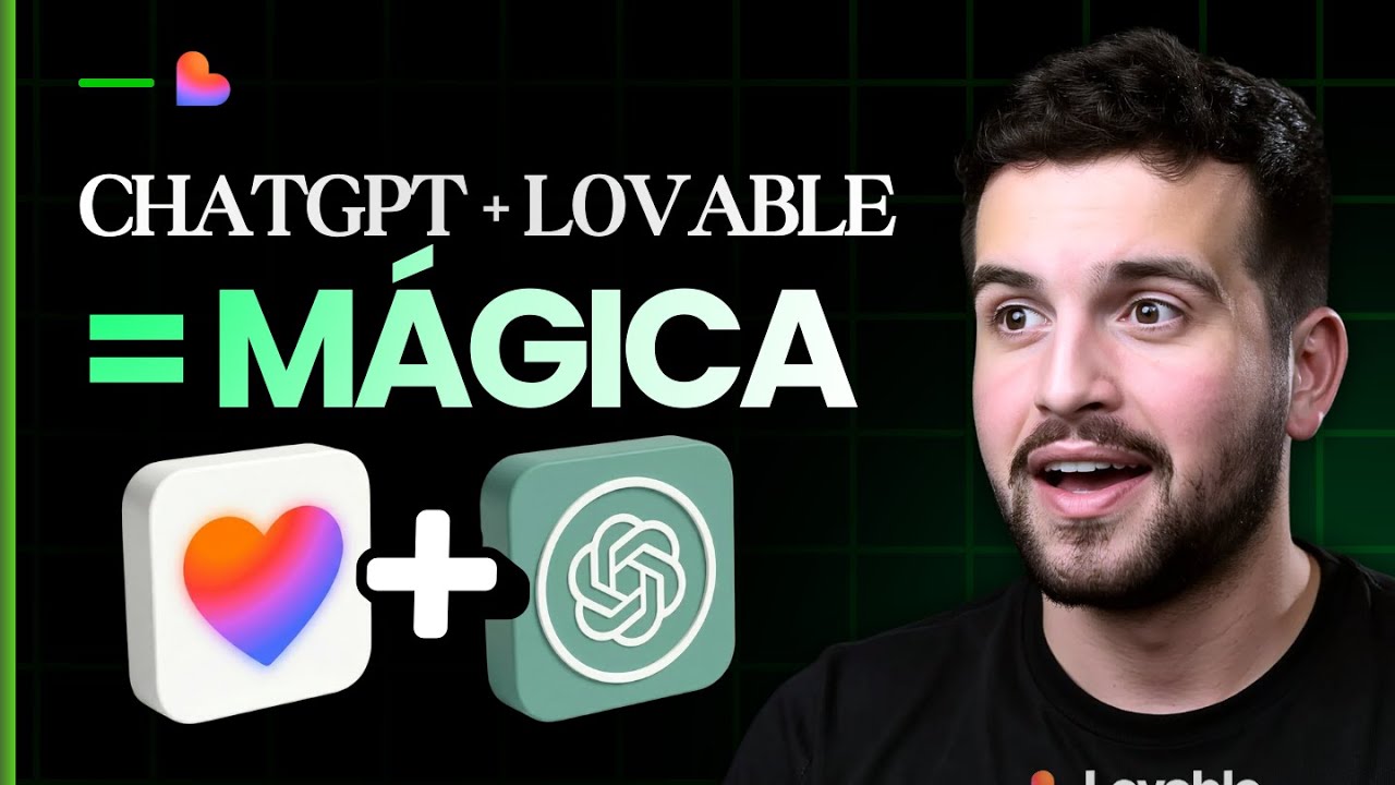BIZARRO! Essa integração do CHATGPT com o LOVABLE é ABSURDA!