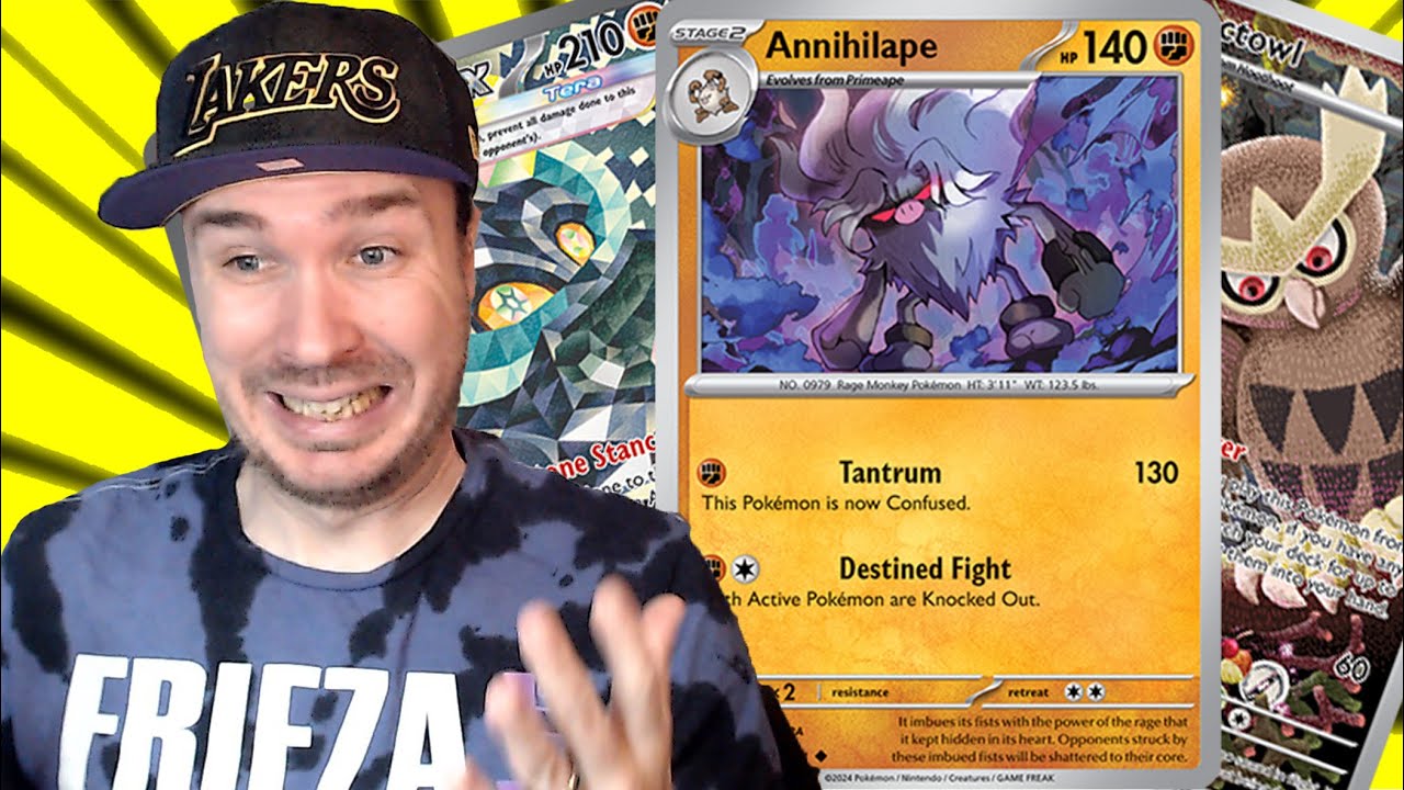 ANNIHILATE YOUR OPPONENTS WITH ANNIHILAPE AND CORNERSTONE MASK OGERPON - Pokemon TCG Rogue Deck Demo