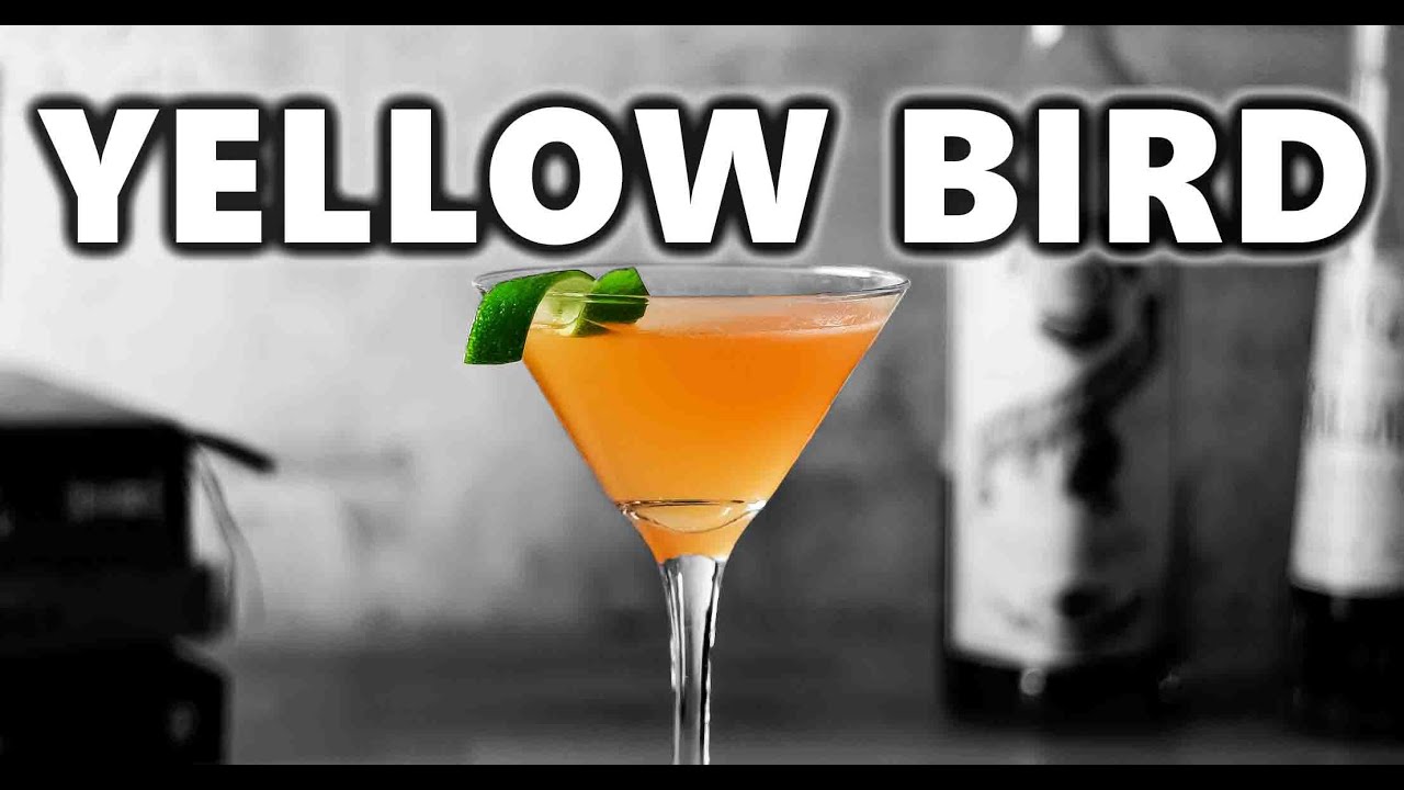 How To Make Dale Degroeff's Yellow Bird Cocktail