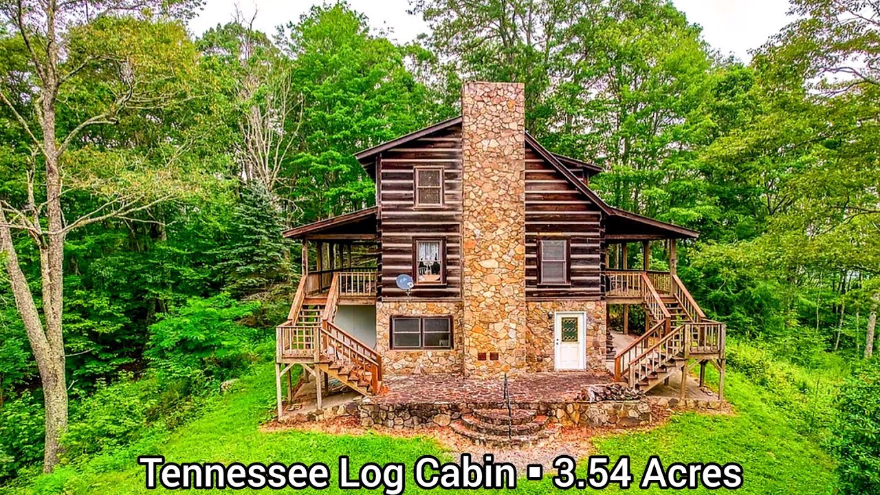 Tennessee Cabins For Sale | 3.54 Acres | Tennessee Real Estate For Sale | Mountain Resort BnB