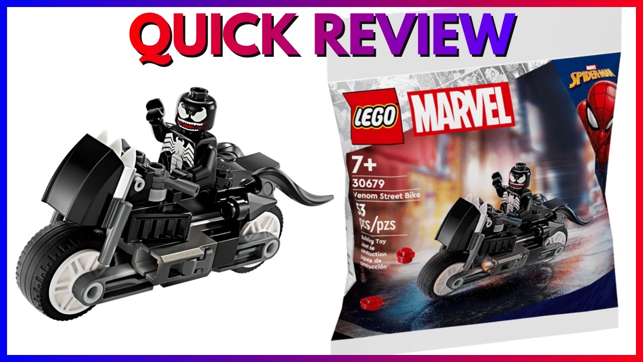 Lego 30679 Venom Street Bike Quick Review