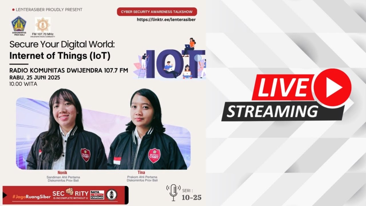 [LIVE] Secure Your Digital World : Internet Of Things (IoT)