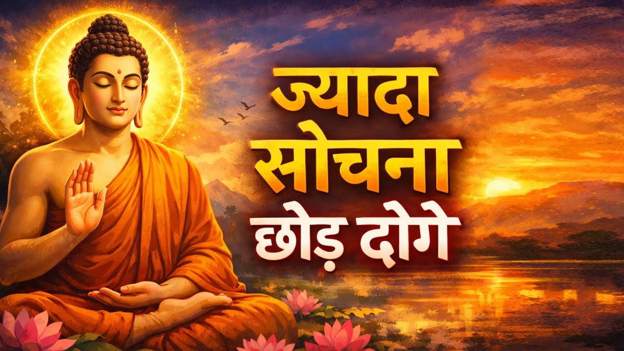 टेंशन और तनाव मुक्ती | Overthinking खत्म करने की बुद्ध विधि,Buddhist Story On Anxiety and Depression
