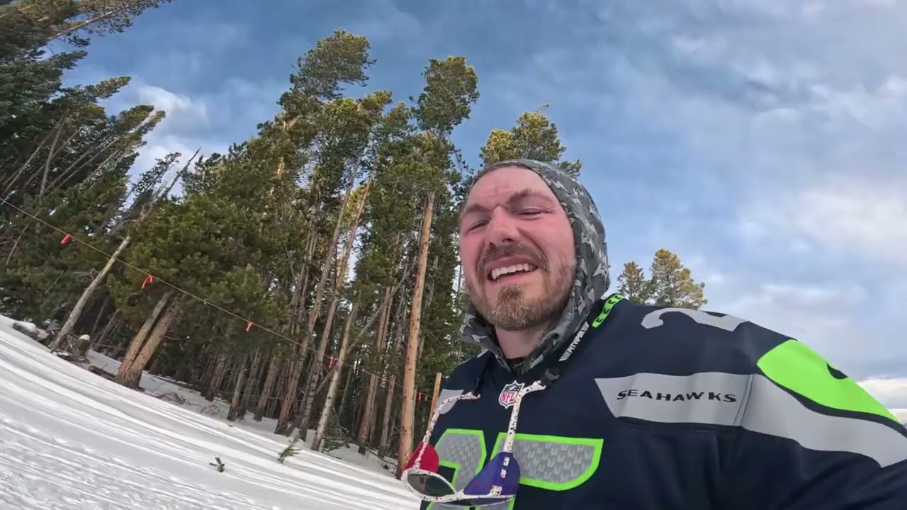 Vail Lionshead Uphill Ski Race - POV w commentary