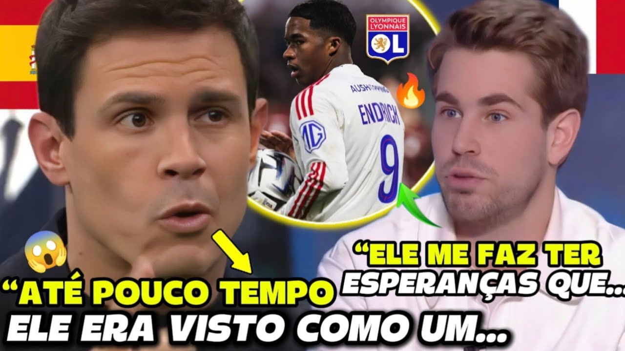 🚨 MÍDIA EUROPÉIA DEBATE ENDRICK NA SELEÇÃO — OLHA O QUE ELES FALARAM!