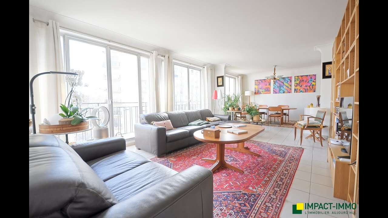 Visite d’un appartement 5 pièces à vendre Boulogne Billancourt