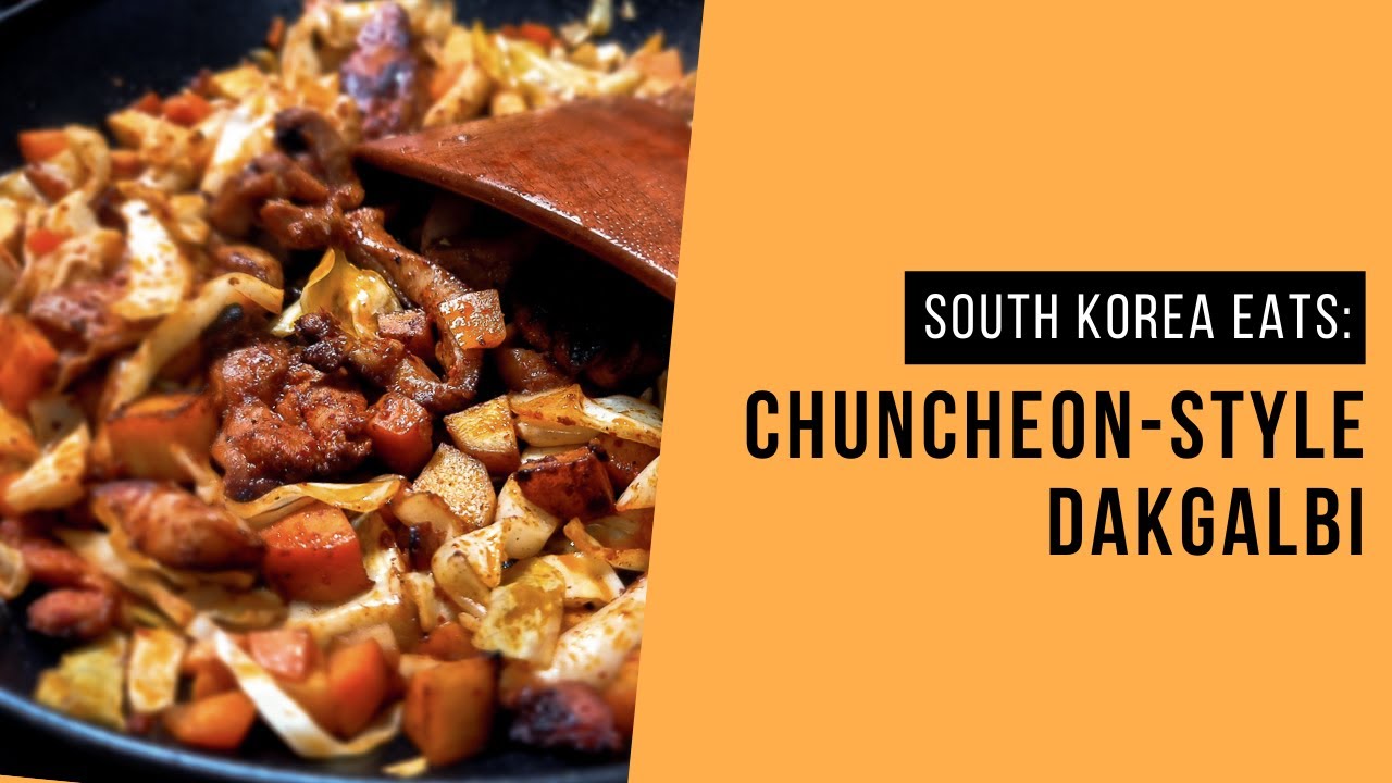 South Korea Eats: Chuncheon Style Dakgalbi with Yoosom Chicken's Pre-Marinated Dakgalbi