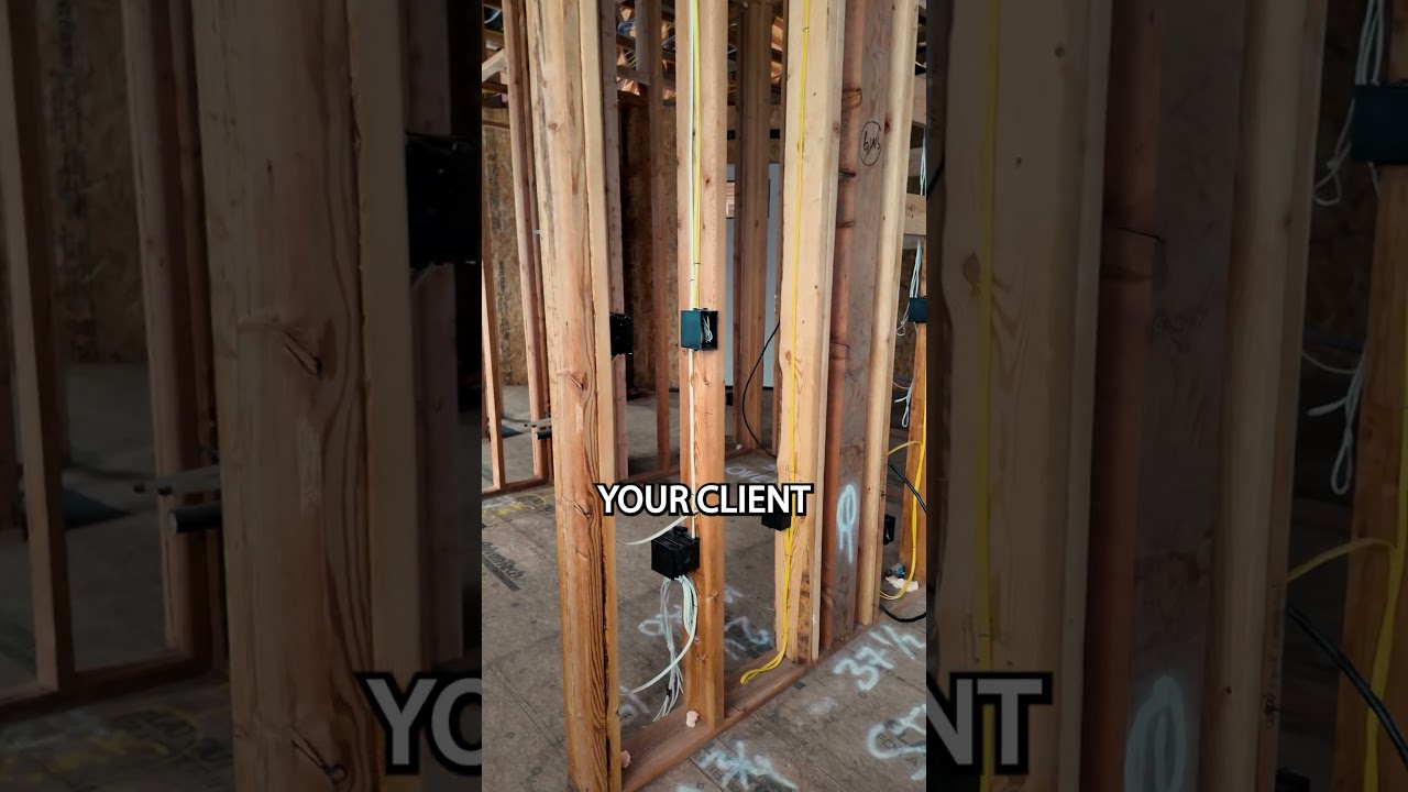 A dirty jobsite magnifies any/all problems. Keep it clean. #construction #building #newbuild #clean