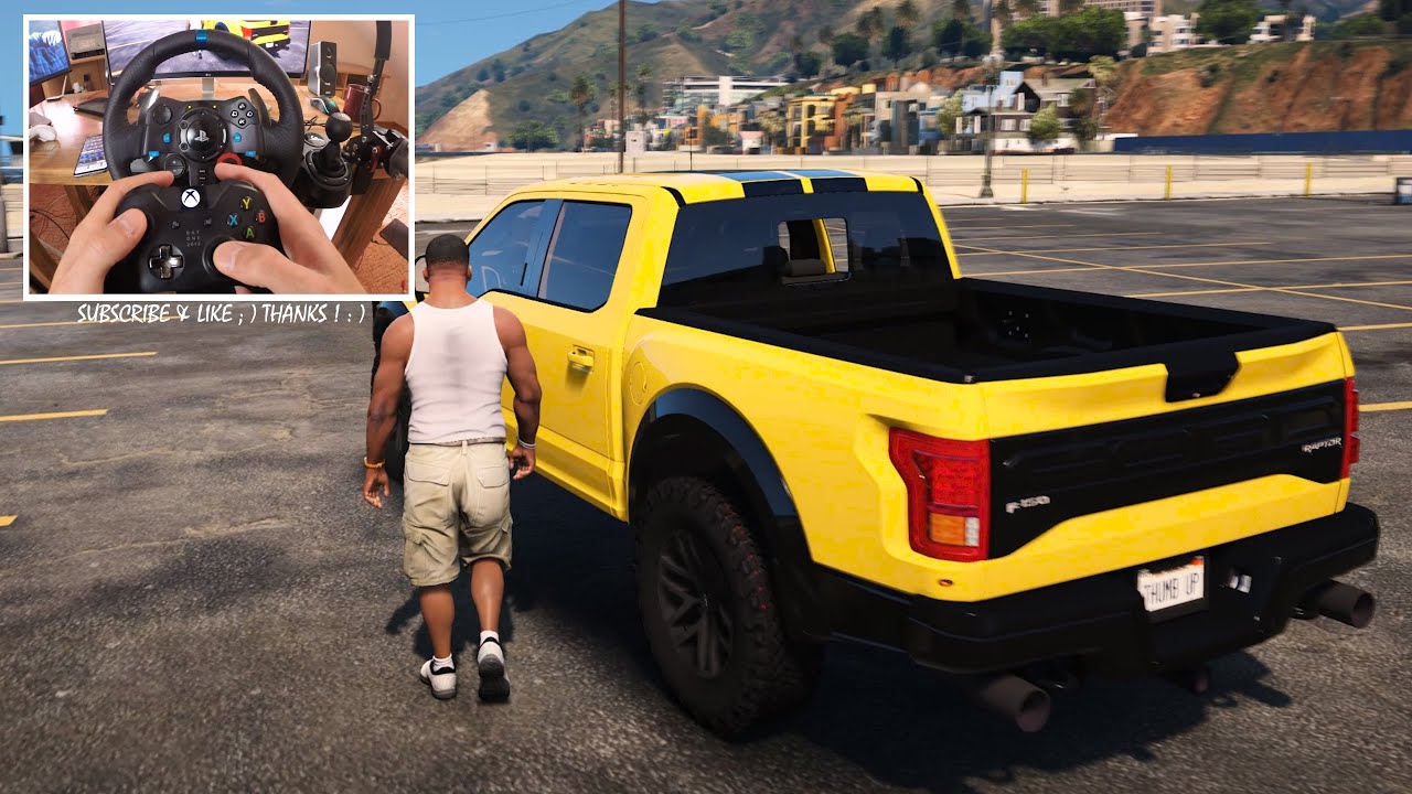 Ford Raptor 2017 - GTA V | Logitech G29 🔥 When GTA VI ? Who waiting?