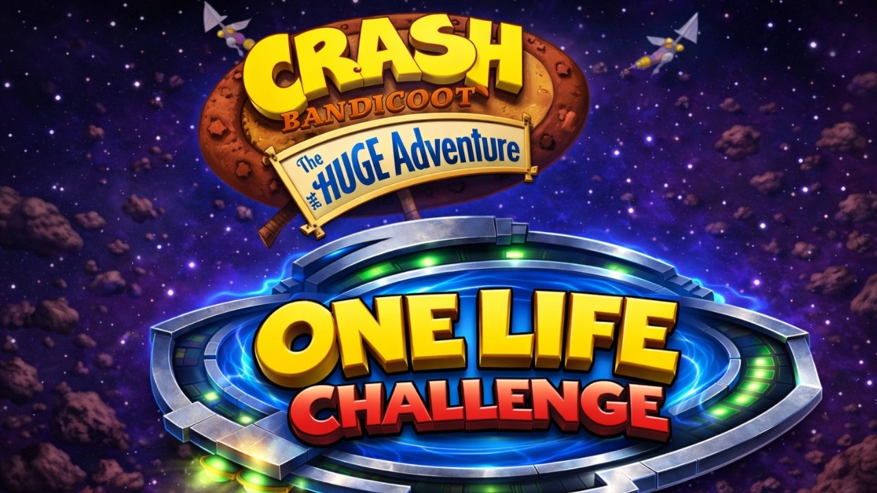 I Played Crash Bandicoot Huge Adventure Until I Died (didn't go well)